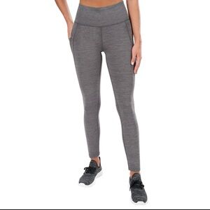 Member’s Mark Women’s Work It Out  Gray High-Rise Leggings XL
